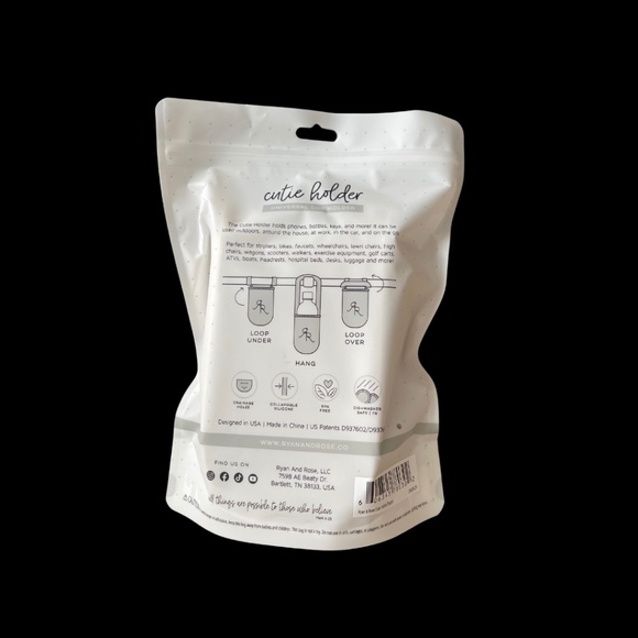 Ryan & Rose Cutie Holder Universal Cup Holder-Taupe - Picture 4 of 4